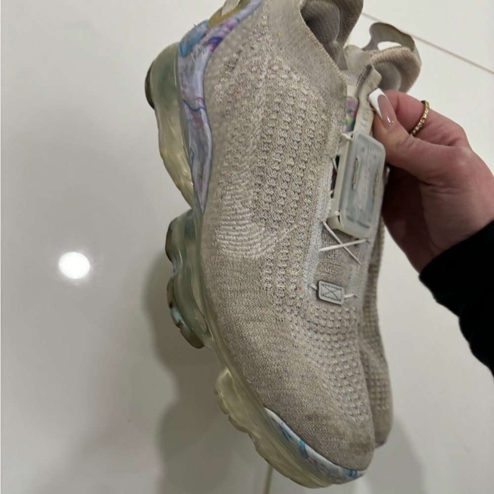 Very worn Nike women’s shoes